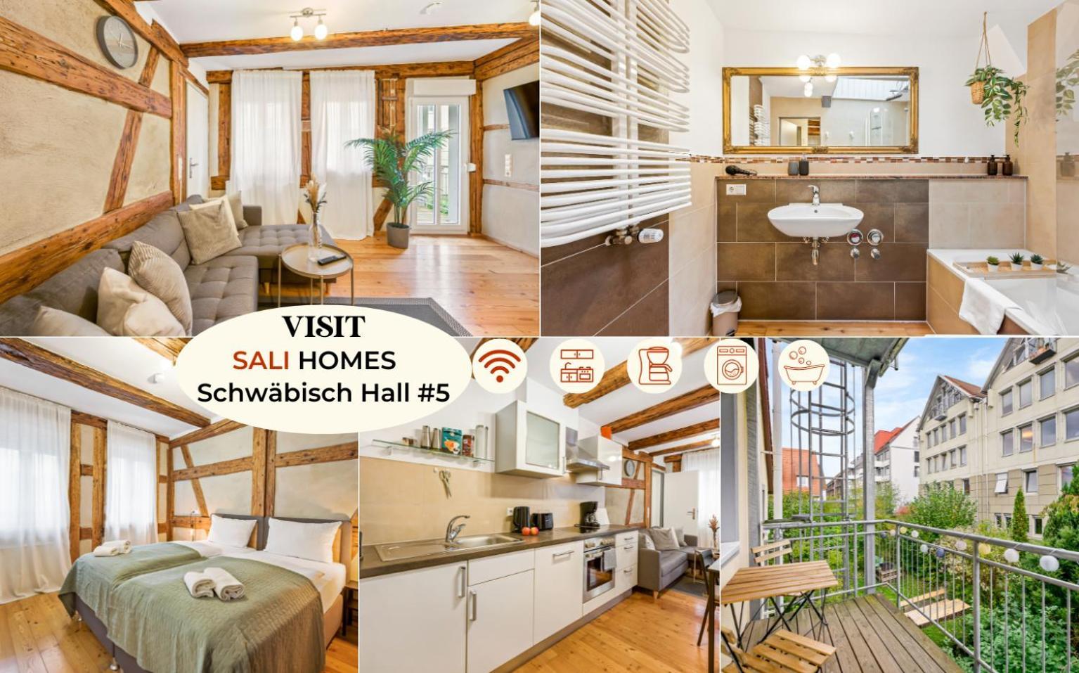 Sali Homes - Altstadt Schwaebisch Hall - 8 #5 Eksteriør billede